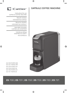 Manuál Catler ES 702 Porto W Kávovar