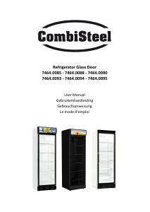 Bedienungsanleitung CombiSteel 7464.0088 Kühlschrank