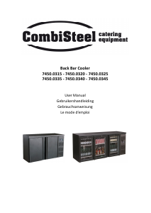 Bedienungsanleitung CombiSteel 7450.0320 Kühlschrank