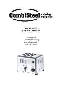 Bedienungsanleitung CombiSteel 7455.1640 Toaster