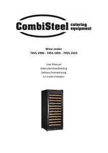 Manual CombiSteel 7455.1900 Wine Cabinet