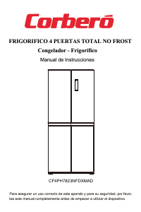 Manual de uso Corberó CF4PH7823NFDXMAD Frigorífico combinado