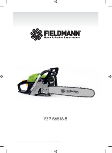 Használati útmutató Fieldmann FZP 56516-B Láncfűrész