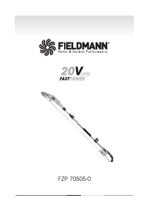 Návod Fieldmann FZP 70505-0 Reťazová píla