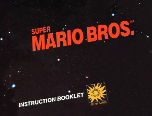Handleiding Nintendo NES Super Mario Bros.