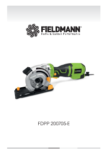 Návod Fieldmann FDPP 200705-E Okružná píla