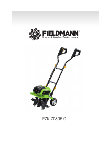 Instrukcja Fieldmann FZK 70305-0 Kultywator