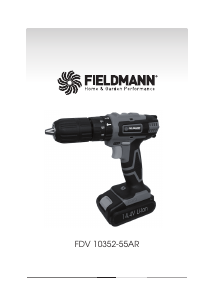 Használati útmutató Fieldmann FDV 10352-55AR Fúró-csavarozó