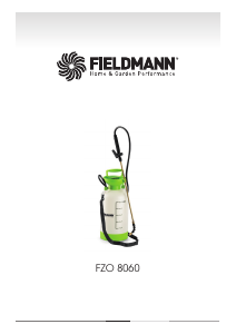 Manual Fieldmann FZO 8060 Garden Sprayer
