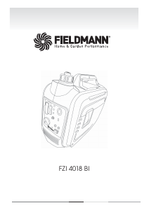 Handleiding Fieldmann FZI 4018-Bi Generator