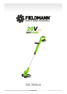 Instrukcja Fieldmann FZS 70101-0 Podkaszarka do trawy