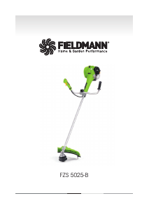 Handleiding Fieldmann FZS 5025-B Grastrimmer