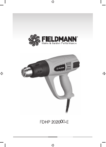 Használati útmutató Fieldmann FDHP 202000-E Hőlégfúvó