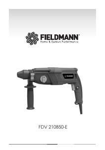 Návod Fieldmann FDV 210850-E Príklepová vŕtačka