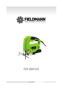 Manual Fieldmann FDP 200712-E Jigsaw