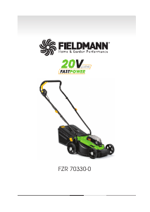 Manuál Fieldmann FZR 70330-0 Travní sekačka