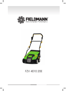 Manuál Fieldmann FZV 4010-20E Vertikutátor