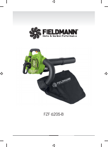 Instrukcja Fieldmann FZF 6205-B Dmuchawa do liści