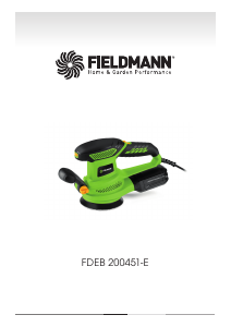 Instrukcja Fieldmann FDEB 200451-E Szlifierka mimośrodowa