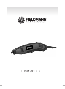 Manual Fieldmann FDMB 200171-E Straight Grinder