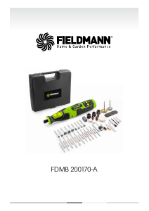 Instrukcja Fieldmann FDMB 200170-A Szlifierka prosta