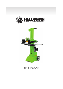 Manuál Fieldmann FZLS 1008V-E Štípačka na dřevo