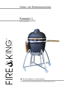 Bedienungsanleitung Fire King Kamado L Barbecue