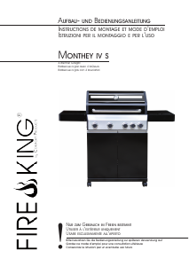 Bedienungsanleitung Fire King Monthey IV S Barbecue