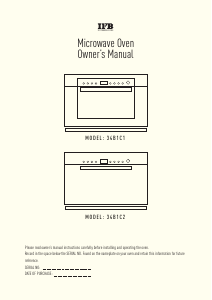 Manual IFB 34BlC1 Microwave
