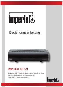 Bedienungsanleitung Imperial DB 5 S Digital-receiver