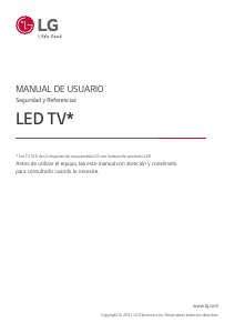 Manual de uso LG 55UR640S3ZD Televisor de LED