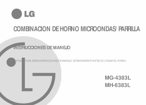 Manual de uso LG MG-4383L Microondas