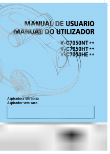 Manual LG V-C7050HTSQ Aspirador