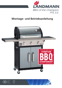 Bedienungsanleitung Landmann 12935 PTS 3.0 Barbecue