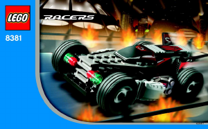 Handleiding Lego set 8381 Racers Exo raider