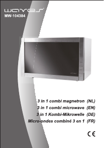 Bedienungsanleitung Waves MW-104384 Mikrowelle