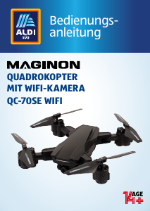 Bedienungsanleitung Maginon QC-70SE WIFI Drohne