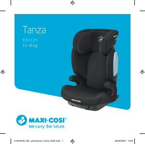 Instrukcja Maxi-Cosi Tanza Fotelik samochodowy