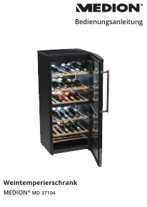 Bedienungsanleitung Medion MD 37104 Weinklimaschrank