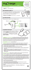 Manual myCharge AMAS002 AmpMini Portable Charger