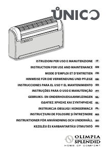 Manual Olimpia Splendid Unico Art Air Conditioner