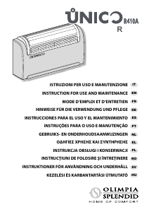 Manual de uso Olimpia Splendid Unico R Aire acondicionado