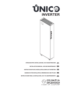 Manuale Olimpia Splendid Unico Tower Condizionatore d’aria