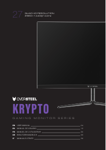 Mode d’emploi Oversteel KR27VQ14K Krypto Moniteur LED