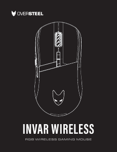 Manual de uso Oversteel Invar Wireless Ratón