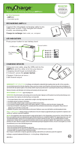 Manual myCharge AMU67KG AmpMax Portable Charger