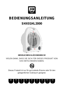 Manual SHX SHX01HL2000 Radiator