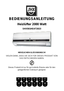 Bedienungsanleitung SHX SHX501HEAT2023 Heizgerät