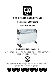 Handleiding SHX SHX07KV2000 Kachel