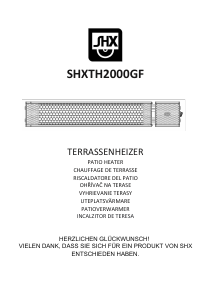 Manual SHX SHXTH2000GF Patio Heater